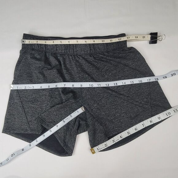 Nike Dri-Fit 5" shorts charcoal gray heather women's XS - Picture 7 of 8